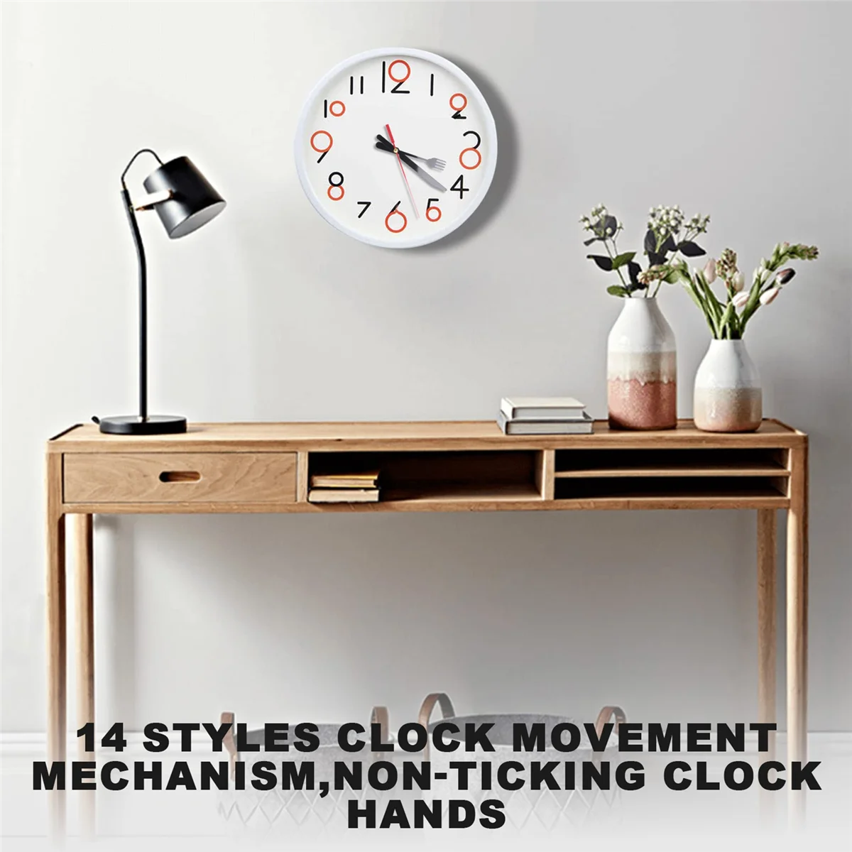 Meccanismo di movimento dell'orologio durevole in 14 stili, lancette dell'orologio senza ticchettio, sostituzione delle parti di riparazione fai-da-te per la riparazione dell'orologio