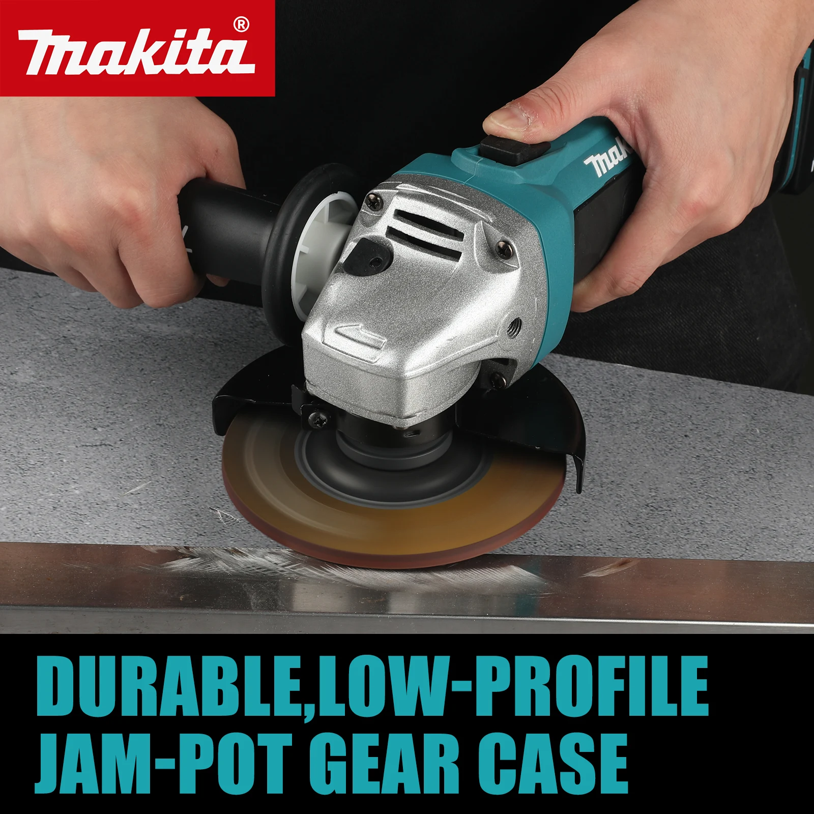 Makita Brushless Angle Grinder DCA402, Electric Tool,100mm, Brushless Angle Grinder, for Makita18V Battery