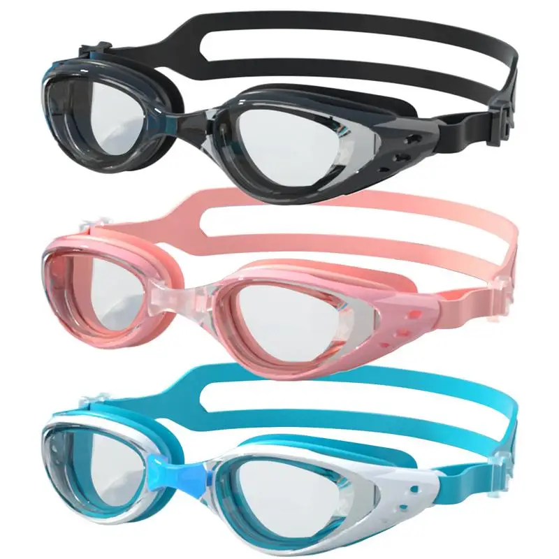 

Очки для бассейна, очки для бассейна для взрослых, очки без утечек, очки для прозрачного видения, аксессуары для игр в воду для женщин, взрослых, подростков, молодежи