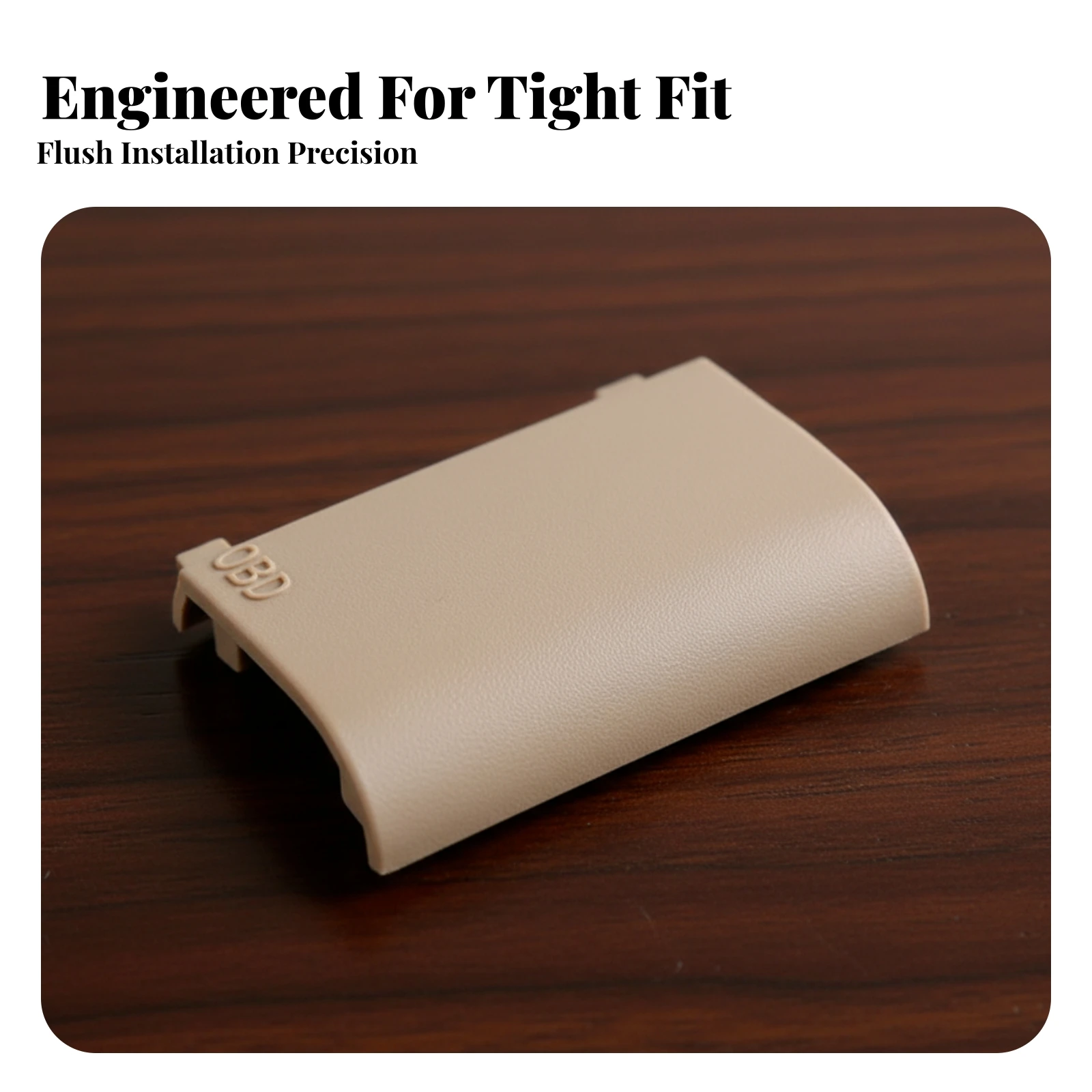OBD Diagnostic Socket Cover Direct Replacement OBD Diagnostic Port Cover Interior Flush-Fit for DIY Mechanics, Dashboard