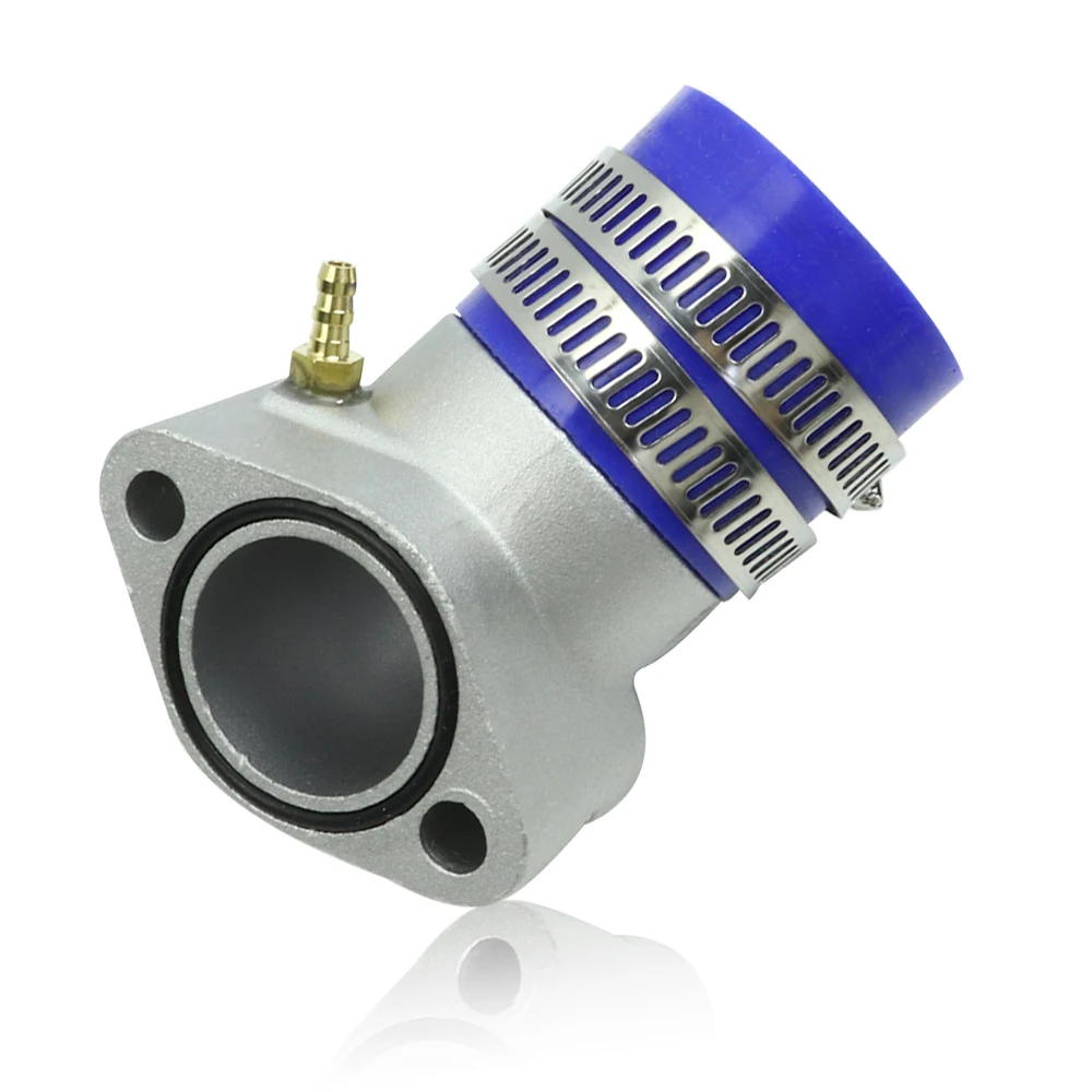 Wyścigi gaźnik kolektor dolotowy powietrza Boot dla GY6 125cc 150cc 250cc 4-suwowy QMJ152 QMJ157 QMI152 QMI157 silniki motorower — zdjęcie 2
