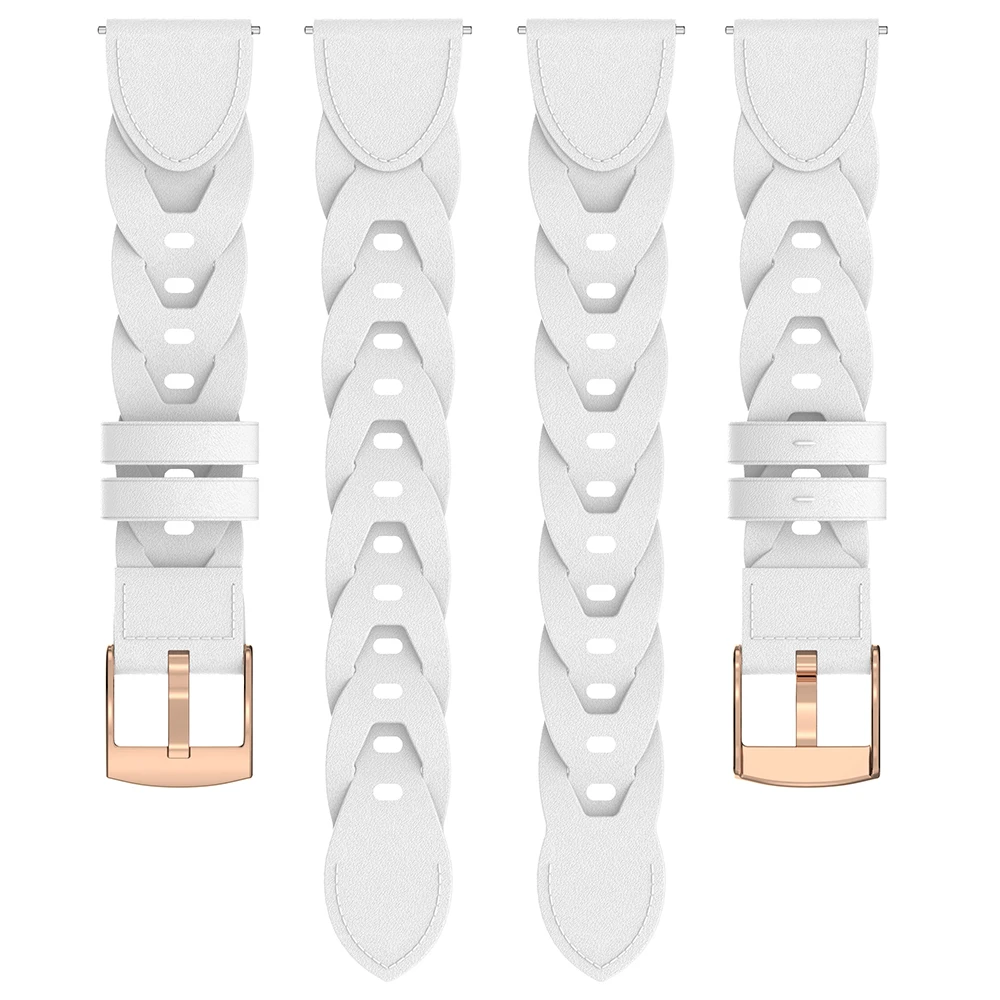 Женский ремешок для часов из синтетической кожи 18 мм, браслет для Garmin Venu 3S 2S Vivoactive 4S Forerunner 265S 255S, браслет, ремешок для часов