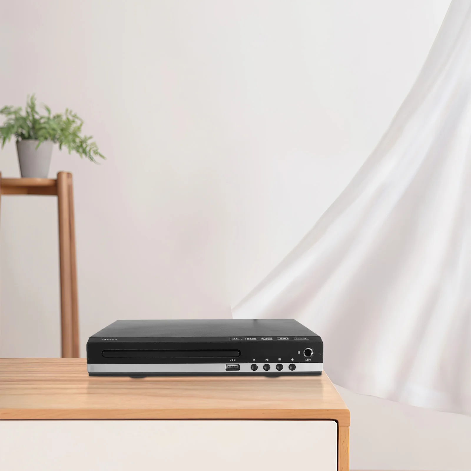 

High Resolution For Smart Lightweight Compact Disc Player Portable Mini Vcd Player Stereo System Movie