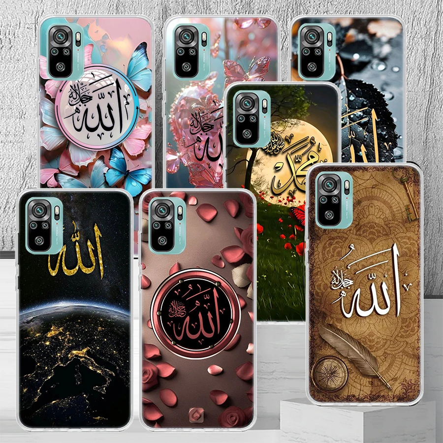 Muslim Surah Ikhlas Islamic Quotes Phone Case Cover for Xiaomi Redmi 12C 12 10C 10 9C 9 10A 9A 9T 8A 8 7A 7 6A 6 Pro K70 K60 K40