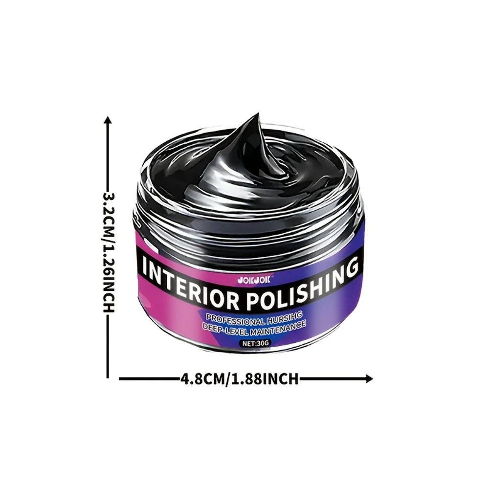 

JOKJOK All-in-One Plastic Restorer Gel for - & Color Renewal Cream, Formula for Dashboard, Seats, Trim, Tires, Rubber Interior -