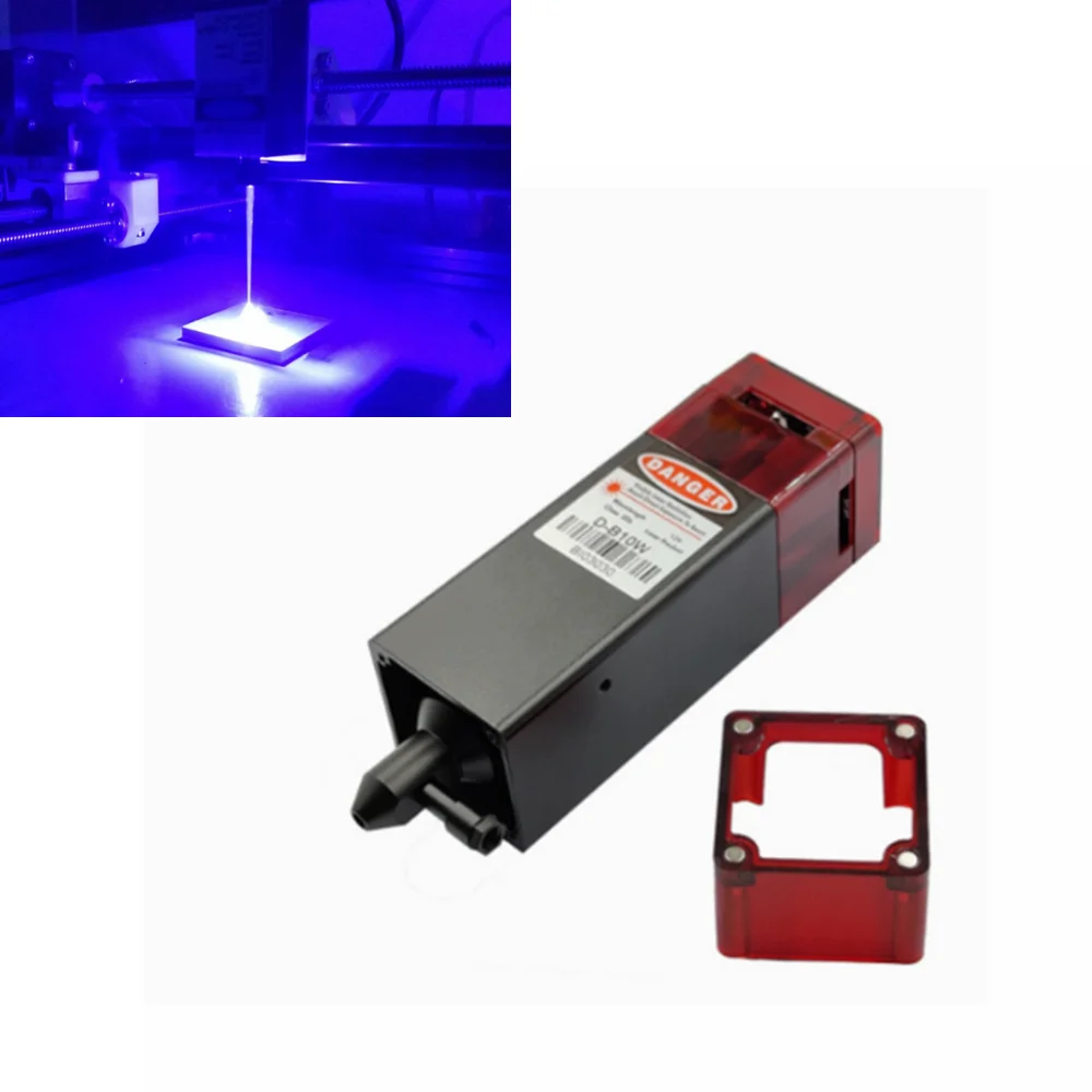 455nm 10W blue light laser engraving fast axis compression spot laser cutting module