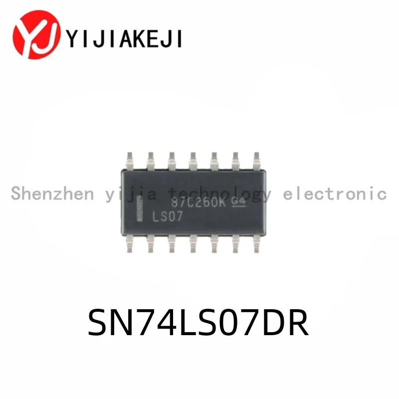 5pcs New original SN74LS07DR SOP-14 collector open circuit high voltage output hexadecimal buffer