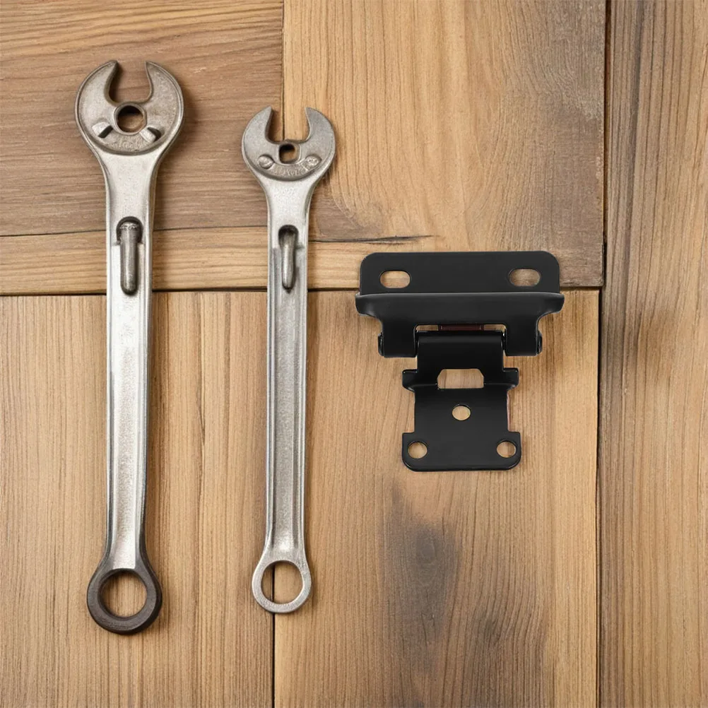 

6Pcs Semi-Overlay Cabinet Hinges Soft Close Self Closing Heavy Duty Concealed Hinges for Rv Doors Replacement Hardware