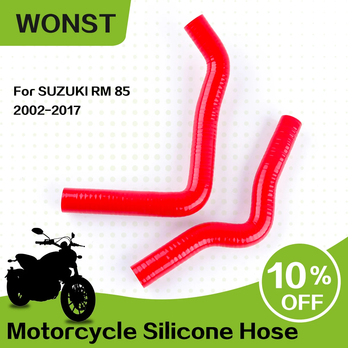 

Для 2002-2017 SUZUKI RM 85 комплект силиконовых шлангов радиатора охлаждающей жидкости