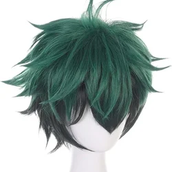 Anime My Hero Academia Izuku Midoriya Cosplay Wig Boku No Hero Academia Academy Cosplay Hair Izuku Midoriya Deku Party Wigs