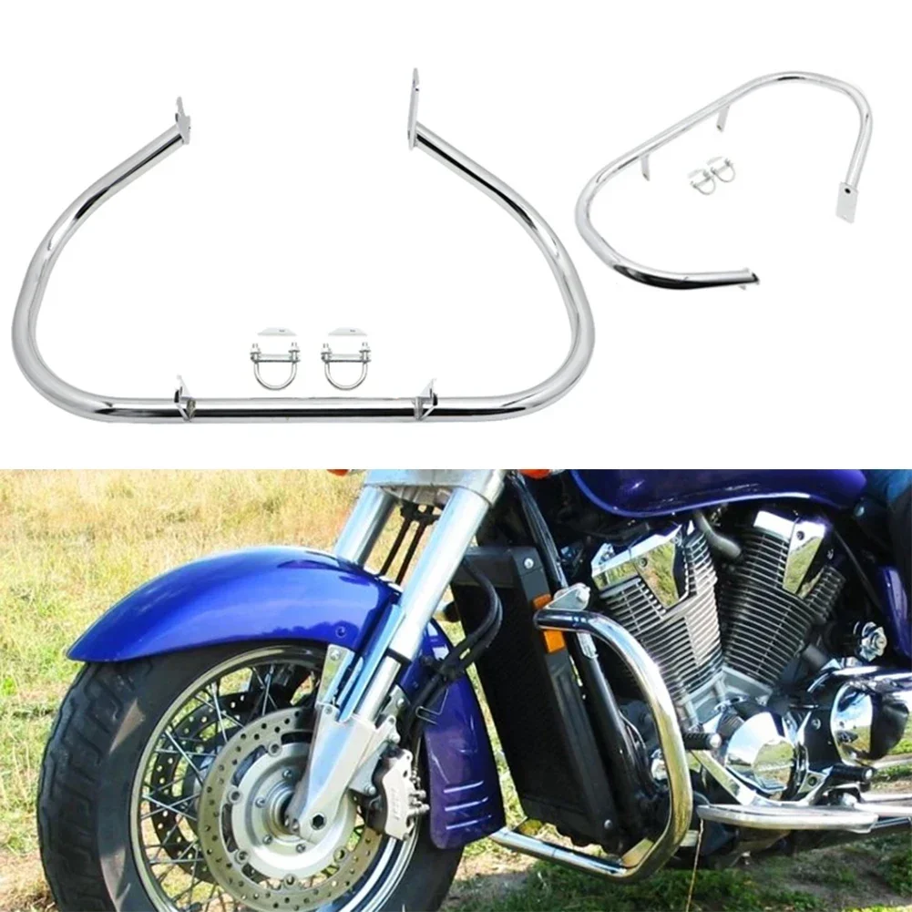 Big Mouth Bar Engine Guard Highway Crash Bar for Honda VTX 1800R 1800S 1800N 2002 2003 2004 2005 2006 2007 2008