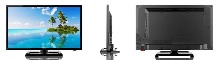 DVB-T2 Digital inteligente sin marco, 55 pulgadas, DVB-S2, 4K, ISDB-T, ATSC, Led