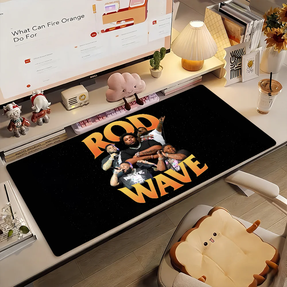 Singer Rod Wave Mouse Pad Computer Laptop Rubber Non-slip Mouse Mat Mousepad Gamers Decoracion Desk Mat
