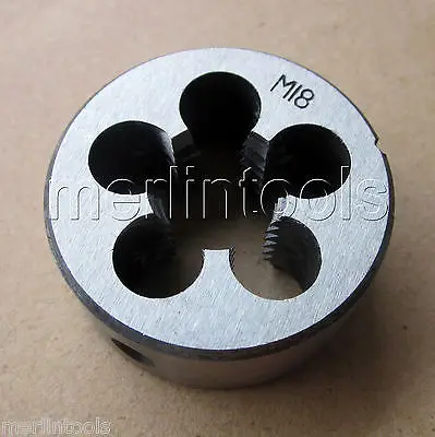 M17 18mm M21 M22 x 1 1.5 2 2.5 Metric Right hand Thread Die M18 x 2.5mm Pitch m19 m20 M24 M25