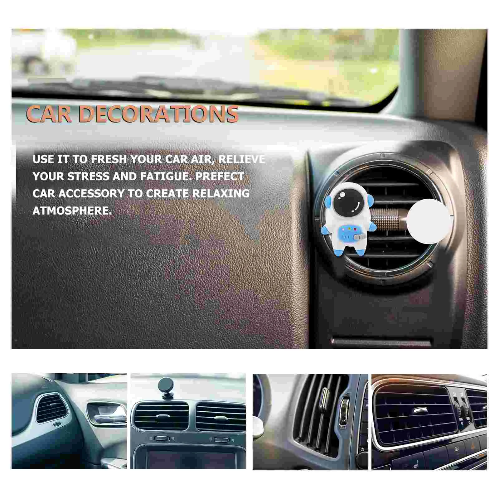 12 Pcs Pe Aroma Diffuser Air Freshener Tablets Car Fresheners Aromatherapy Refills Car Air Freshener Pads Auto Fragrance Vehicle
