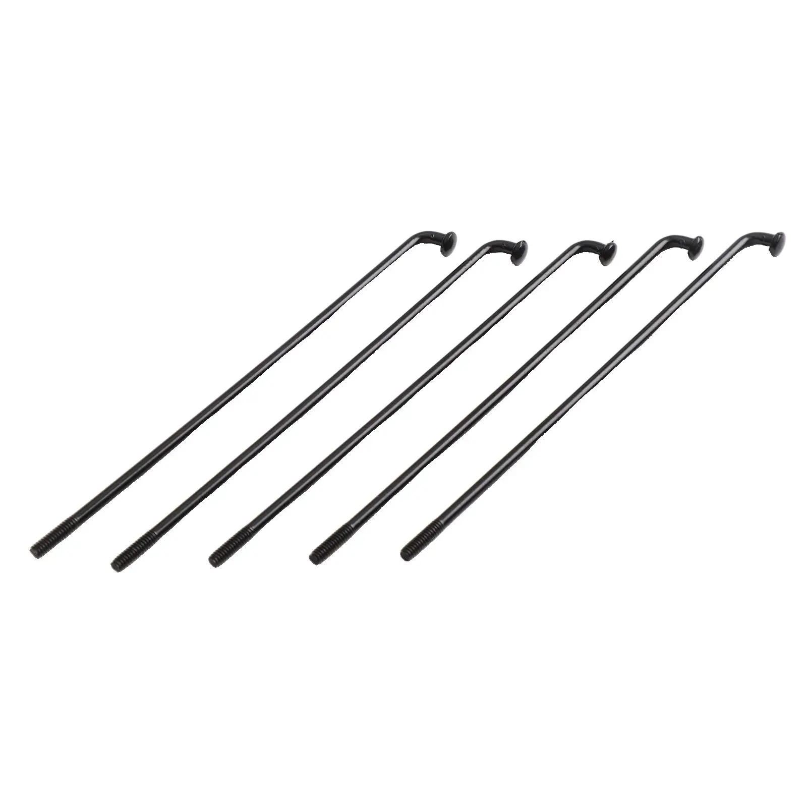 

1 Set Spokes High Quality Steel And Steel Cap 260MM 275MM 289MM MTB Bike Steel SPOKES AND NIPPLES 24 Pcs For 27.5/26/29er