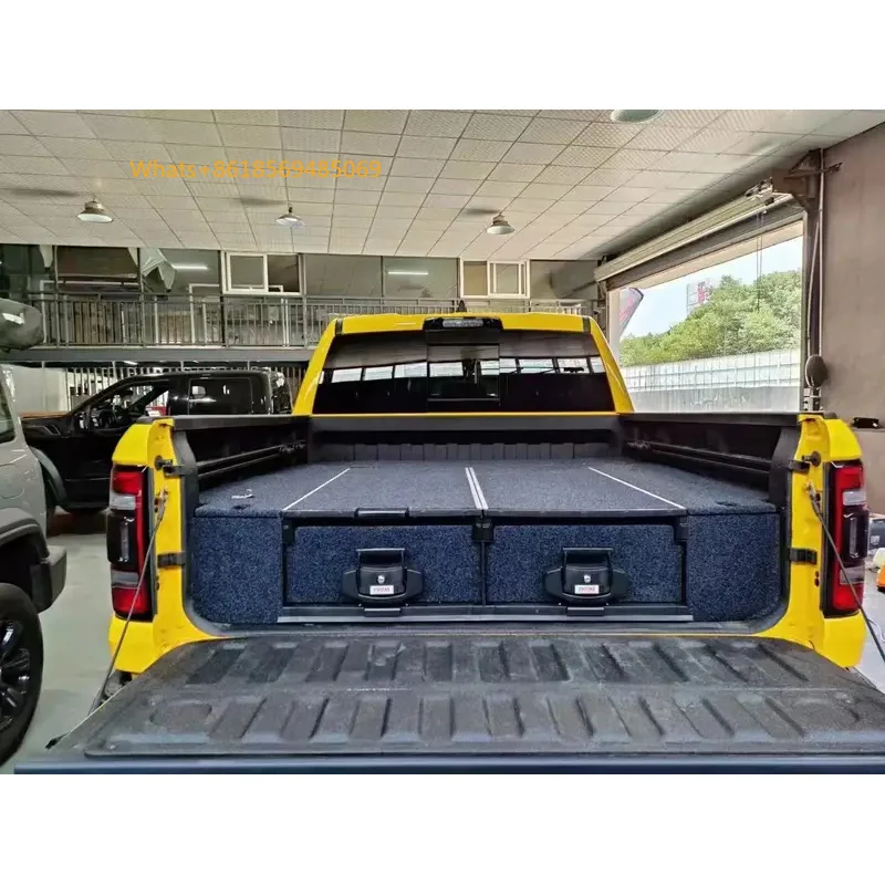 High Quality Truck Bed Overland Slider Drawer System  Ram 1500 5.7ft