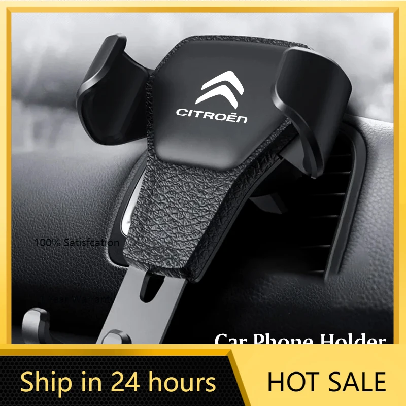 Soporte de Teléfono Móvil para Coche con Ventilación de Aire y GPS, con Adhesivo ABS, para Citroen C5X e-C4 X e-C3 C4 C3 C5 Berlingo C-El, 2026