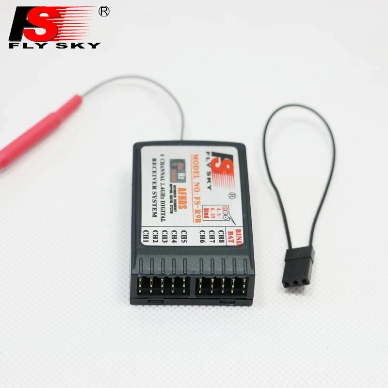 

[FS-R9B] FLYSKY 8-Channel 2.4G Receiver for FPV Drones, Helicopters, Fixed-Wing Aircraft, etc.