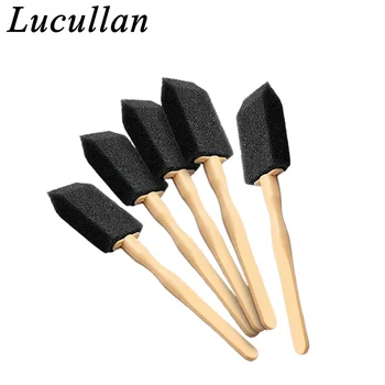 Lucullan – Mini brosse de ventilation pour climatiseur automobile, nettoyeur de calandre de voiture, brosse éponge de détail automobile