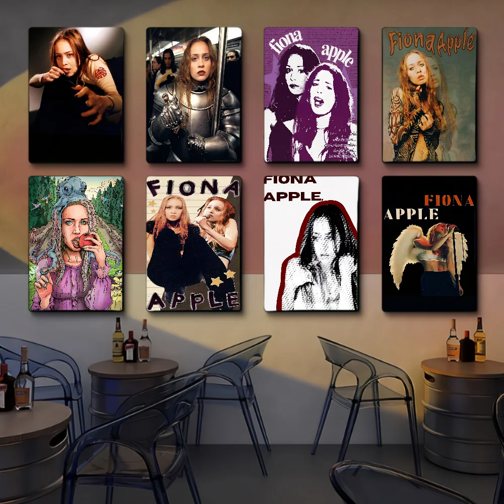 Fiona Apple Movie Sticky Posters Whitepaper Sticker DIY Room Bar Cafe Posters Wall Stickers