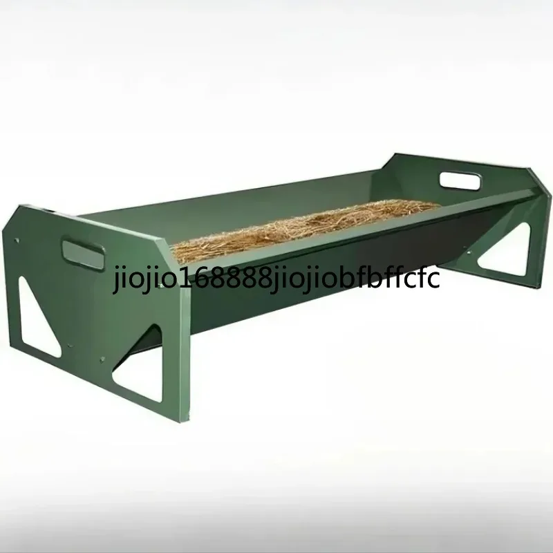 Suitable for stainless steel feeders, heavy-duty large capacity feed troughs, easy to clean