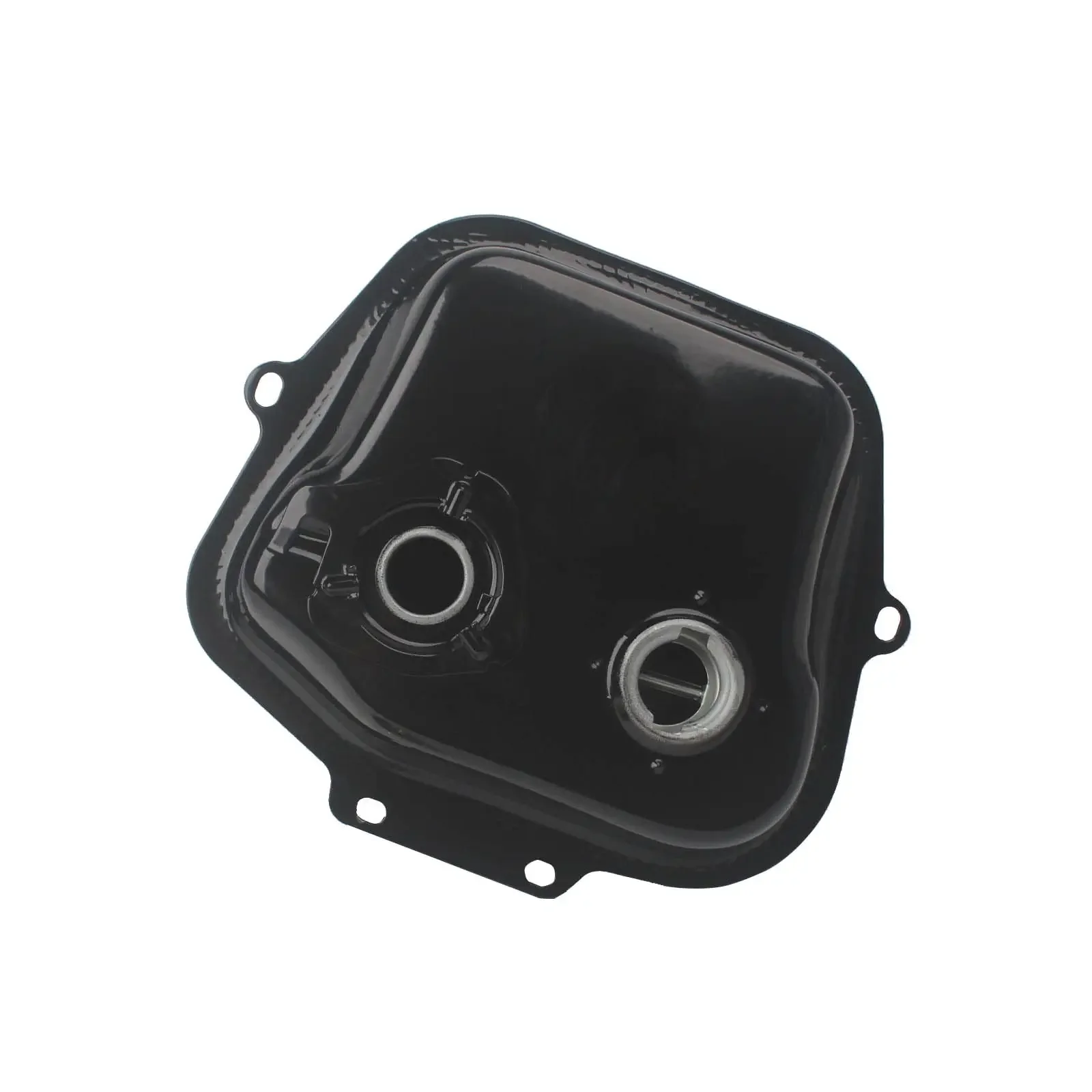 Motorcycle Scooter Gas Fuel Tank in Iron Material Compatible with Chinese GY6 Scooter Mopeds Roketa Tank 50CC,Black Color