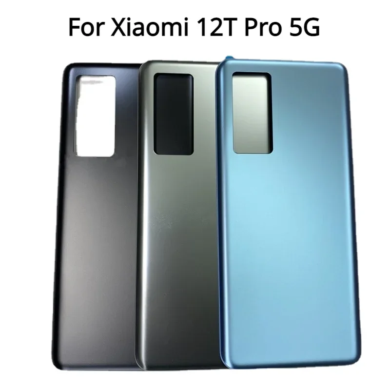 

Для Xiaomi 12T Pro 5G 6,67 "Mi стеклянная крышка батарейного отсека ремонт замена задней двери задний чехол + клей для логотипа