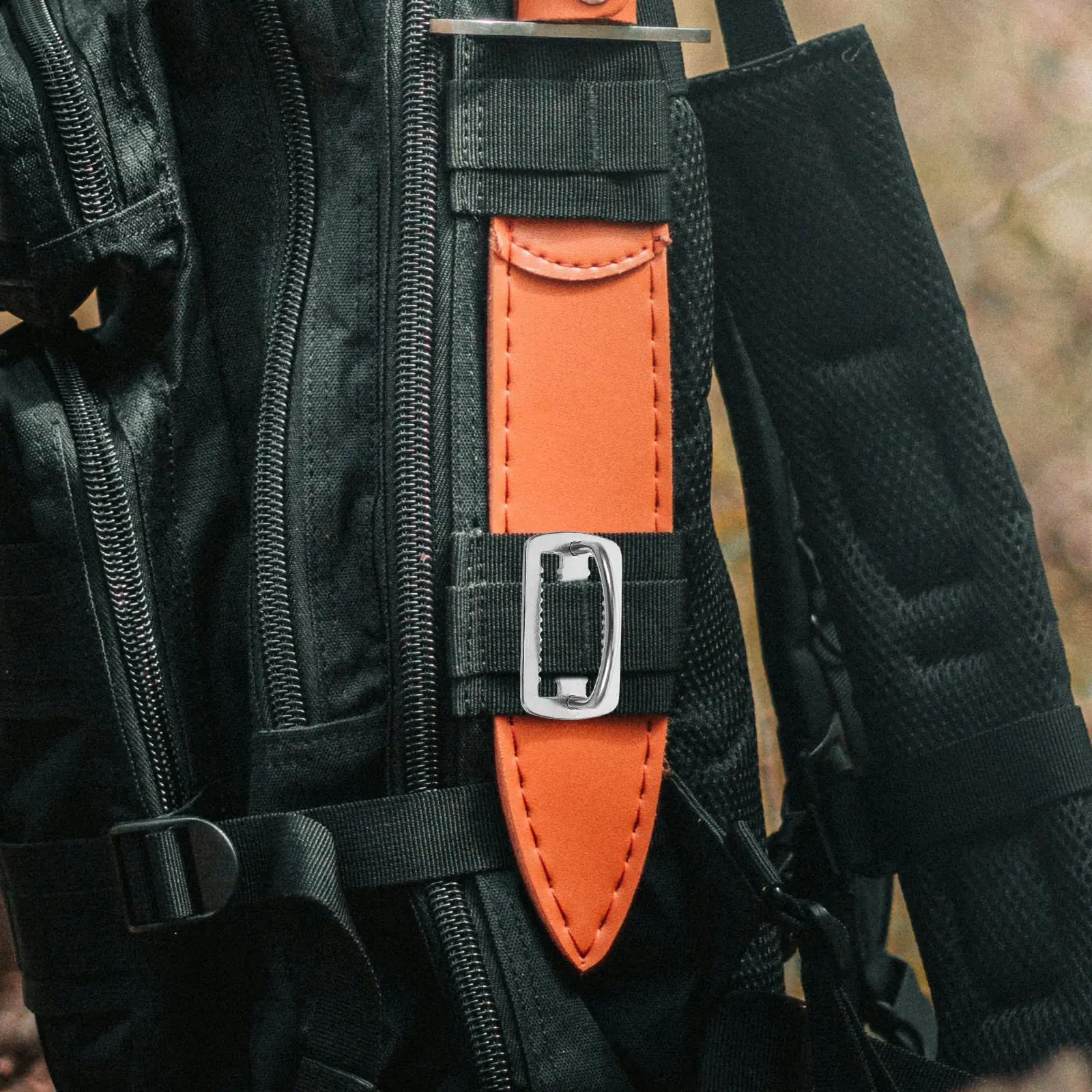 

Пряжка для дайвинга из нержавеющей стали с зубчатой накаткой и D-образным кольцом для крепления сбоку, фиксатор для грузового пояса для дайвинга