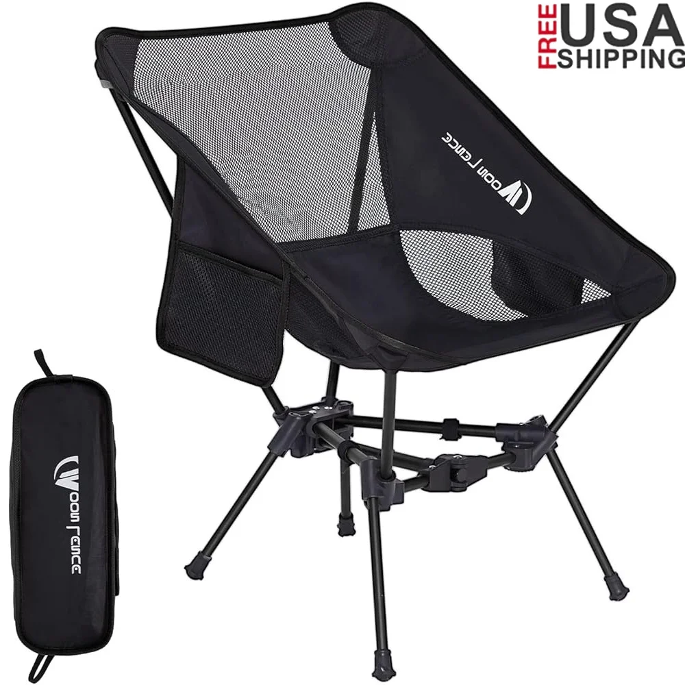 

Ultralight Portable Camping Chair Folding Backpacking Chair Lightweight Compact Outdoor Seating Easy Setup Ergonomic Hiking