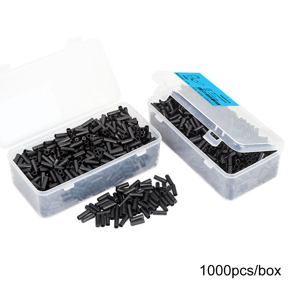 1000pcs/box Bicycle Derailleur Shift Brake Cable End Cap Dust Cover Shifter Housing Ferrules Crimps 4/5mm