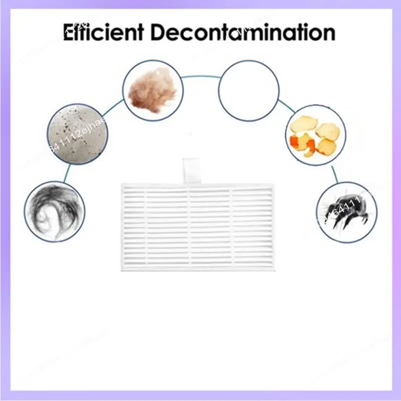 N83R 18 قطعة لـ Cecotec Conga 9590 9990 AI 10090 AI Spin Revolution Ultra Power Home Robot Vacuum ملحقات متينة للغاية