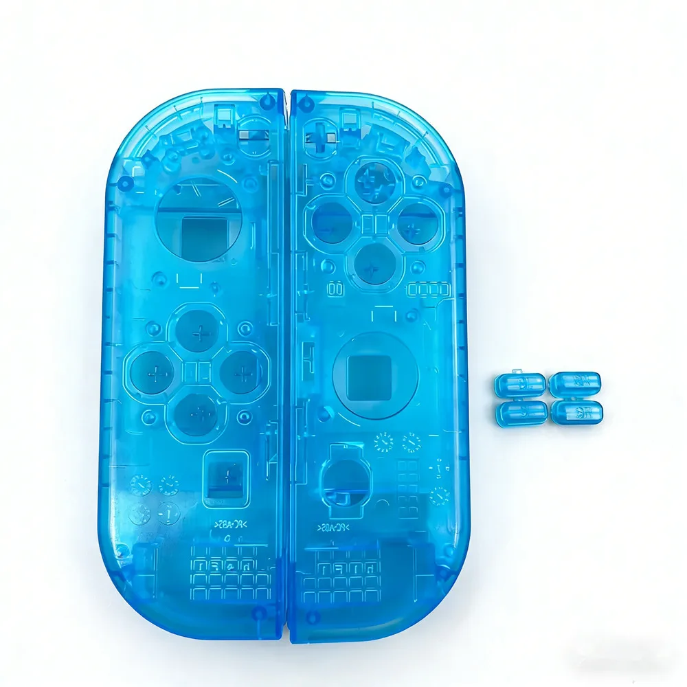 100set Replacement Clear Transparent Shell Cover SL SR Buttons for Nintend Switch NS Joy Con Controller Housing Case