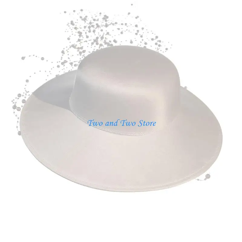 

HX6F Artificial Pearls Fringe Bridal Hat for Wedding Ceremony Special Event Dressingup Bride Photoshoots Accessories Headpiece