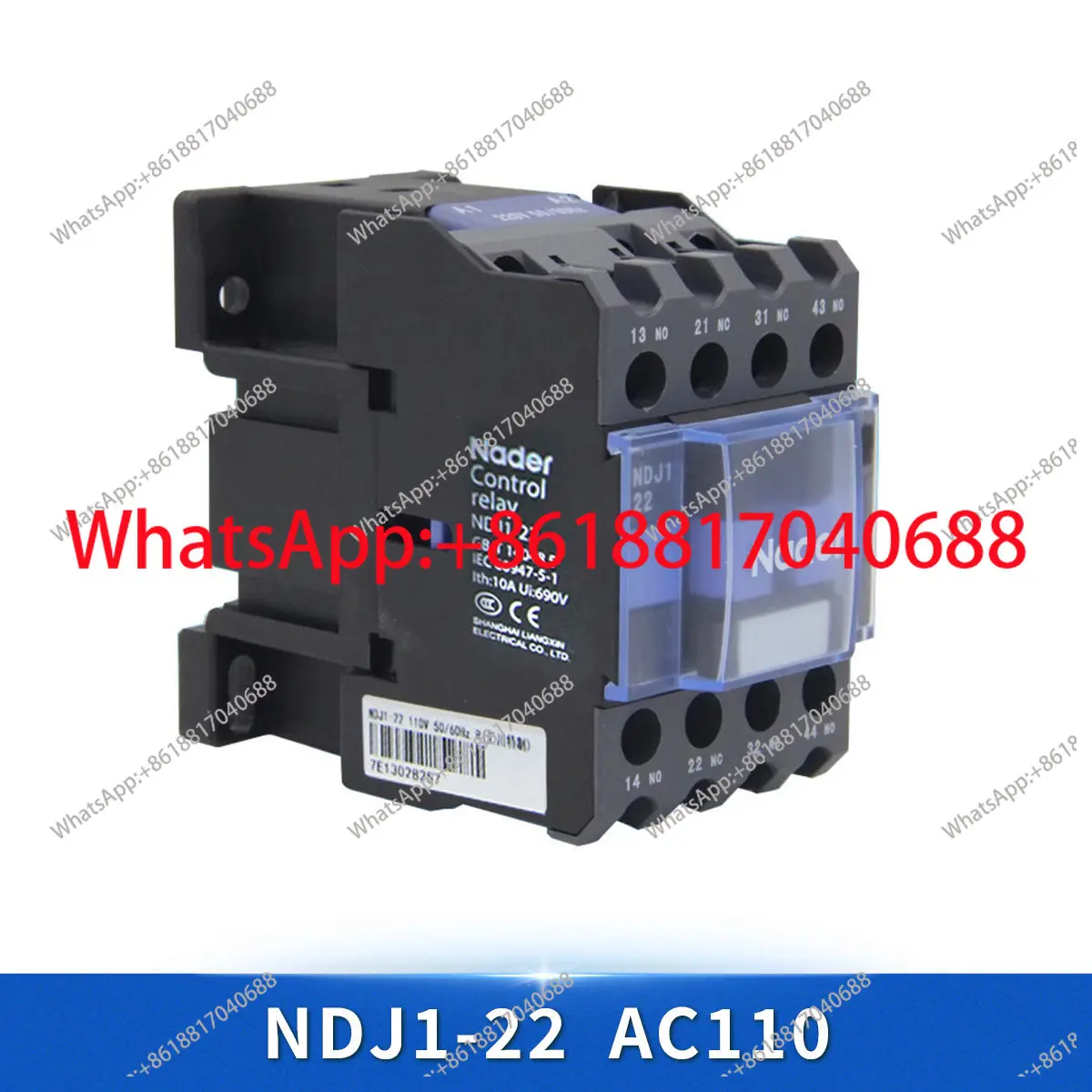

1 шт. контактор для лифта NDJ1-22, AC110V, гарантия качества