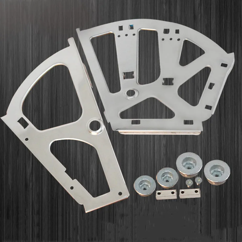 1Pair Cabinet Brackets Collapsible Self Fitting Hardware Furniture Double Layers Shoes Rack Accessories