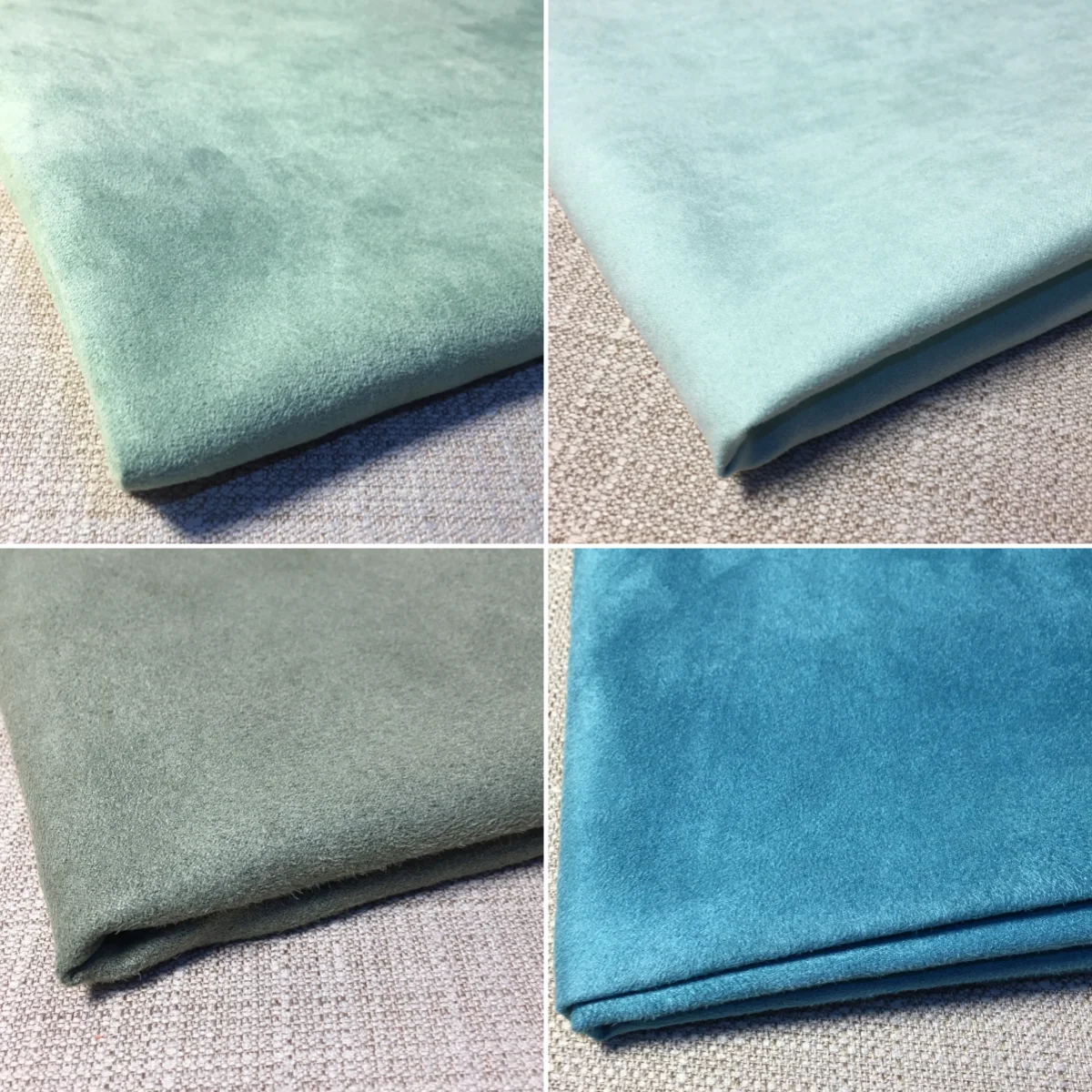 بيع قماش من جلد الغزال المشفر بالمتر قماش منسوج من جلد الغزال المقلد مصنوع يدويًا قماش منسوج منزلي غير مرن #2