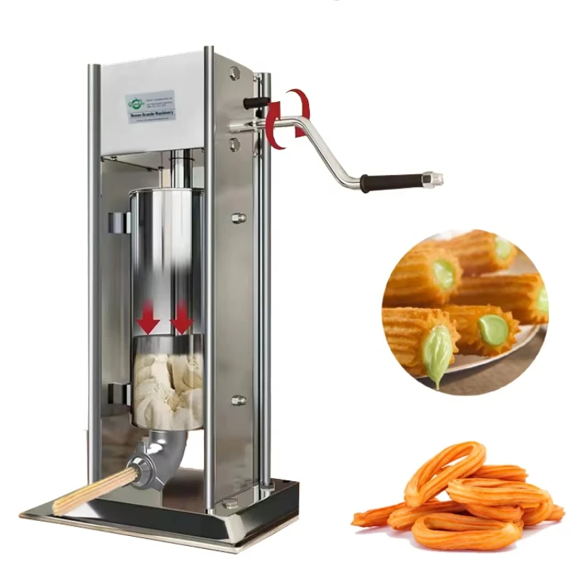 Vertical Handheld Spanish Snack 3L/5L/7L/10L Manual Fritters Vertical Fritters Maker