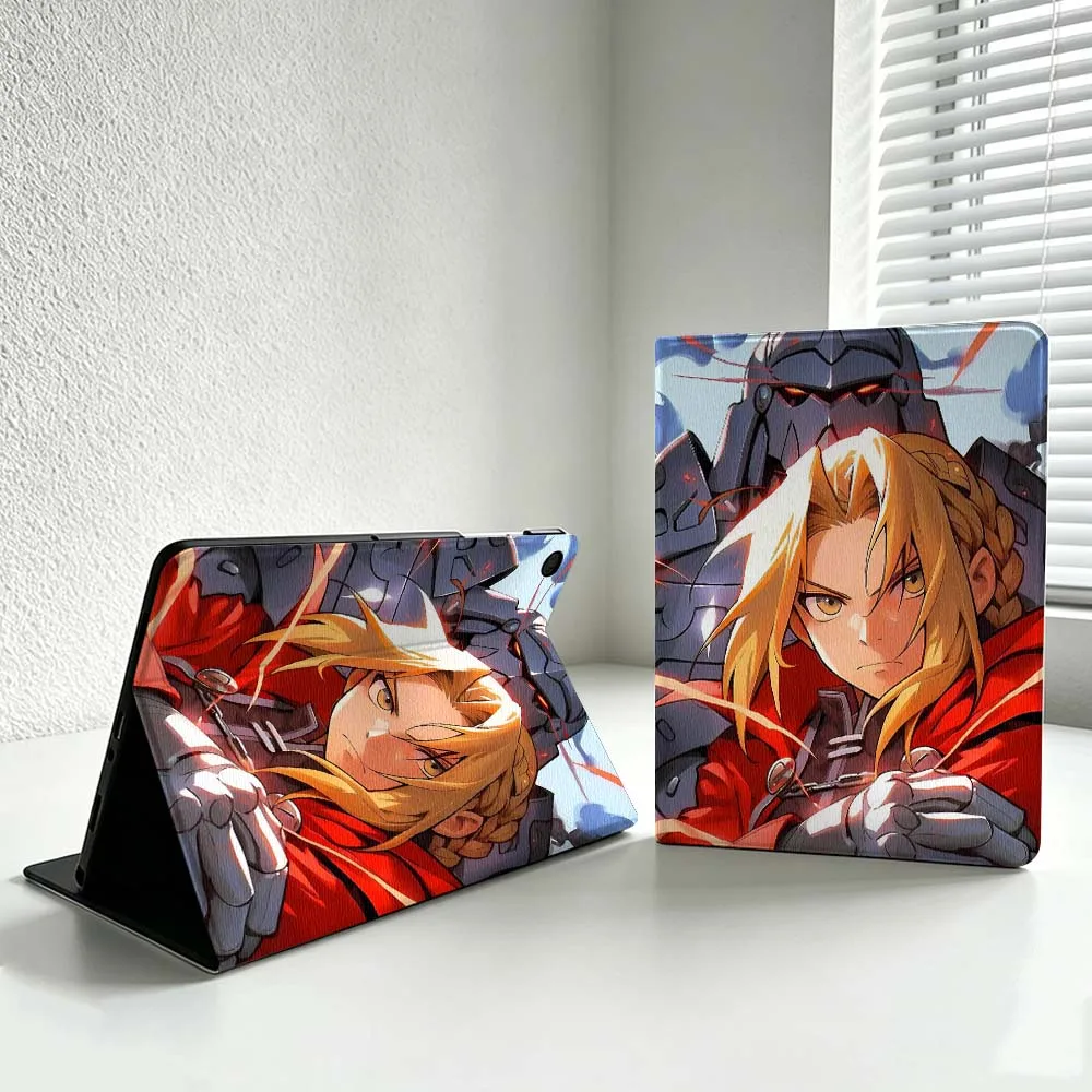 Anime F-Fullmetal Alchemist Cover For Samsung Galaxy Tab S11 S10 S9 S8 S7 S6 A11 A9 A8 Lite FE Plus Soft Inch Tablet Case