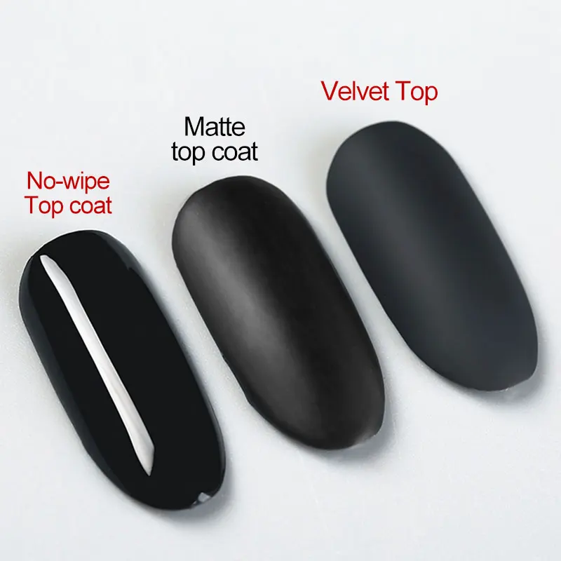 Arte Clavo Matte Velvet Top Coat UV Gel Soak Off เคลือบเงากึ่งถาวรเล็บเสริมเจล Base Coat Diamond Tempered Top Coat