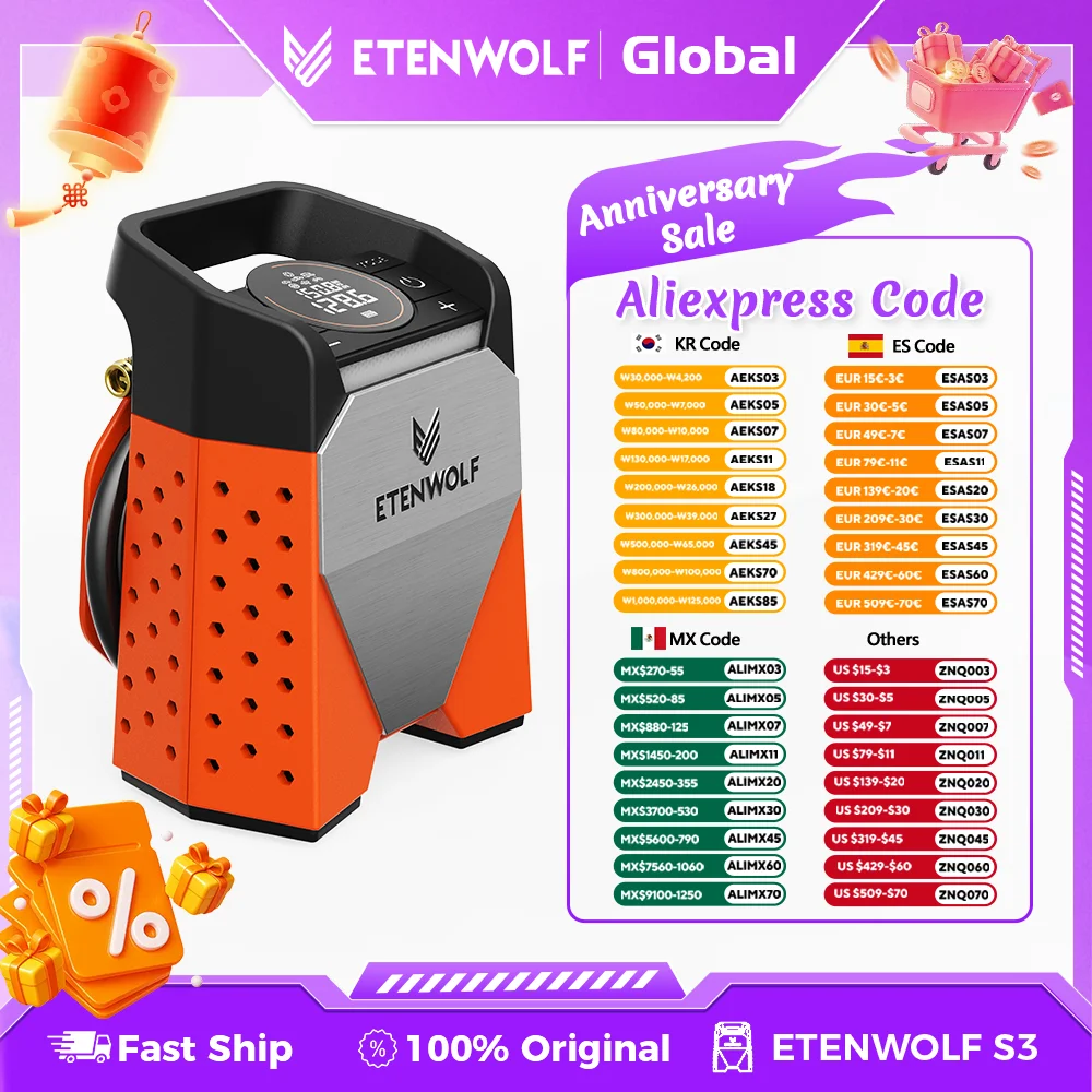 רכב ETENWOLF מאליאקספרס — מ-AliExpress