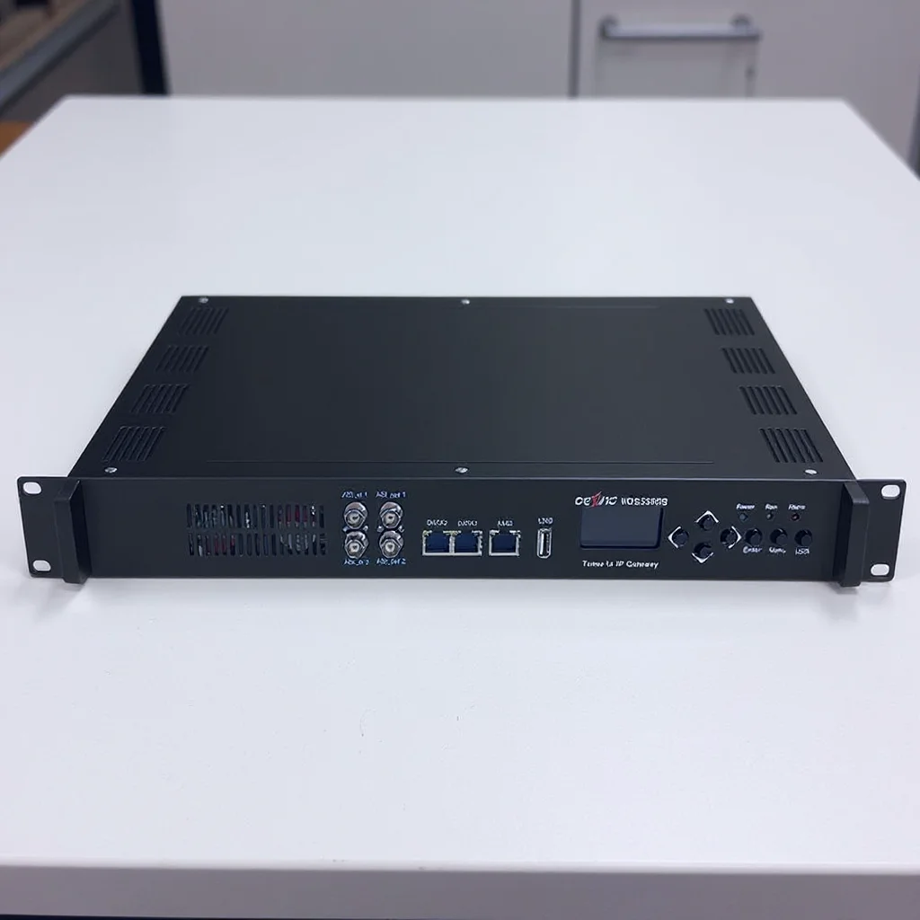 DVB-S2 S2X DVB-T2 ISDBT DVB-C ATSC استقبال RF إلى IP ASI IRD معدات الواجهة الأمامية لأنظمة DTV. 12 16 موالف إلى بوابة IP