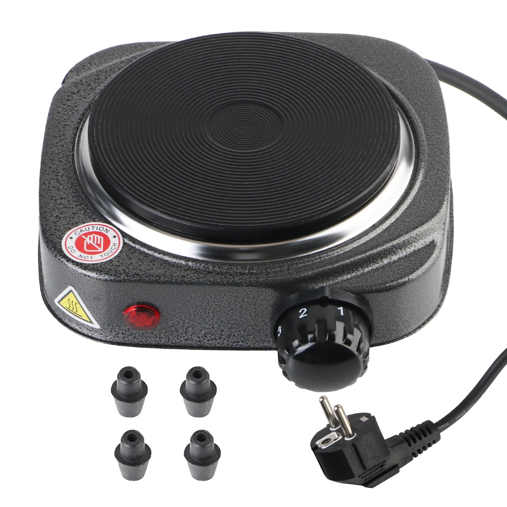 Multifunctional Kitchen Appliance Mini Electric Heater Stove Hot Cooker Plate Milk Water Coffee Heating Furnace 500W 220V
