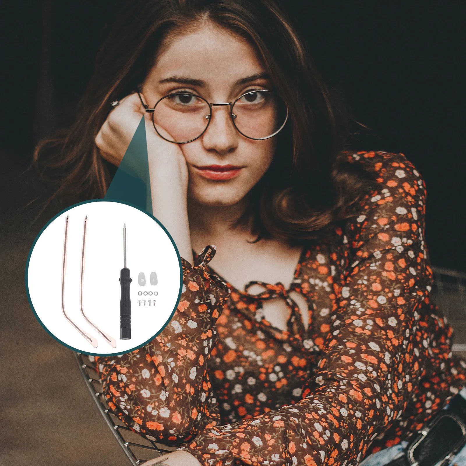 

1Pair Fashion Hypoallergenic Eyewear Arm Replacement Lightweight Metal Temples for Glasses Non Slip Secure Fit Comfortable Legs