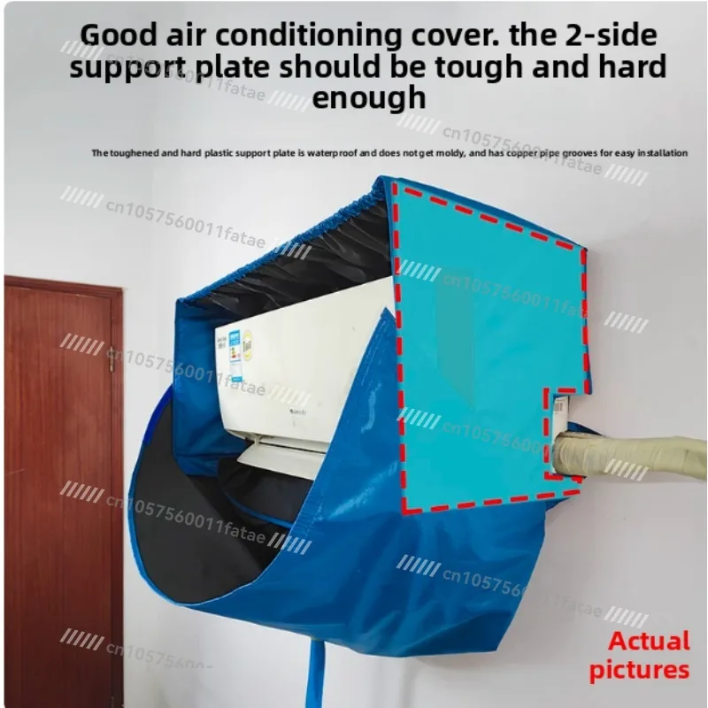 Air Conditioner Cleaning Cover, 1-3-horse Waterproof Bag for General Disassembly and Washing of The Internal Machine