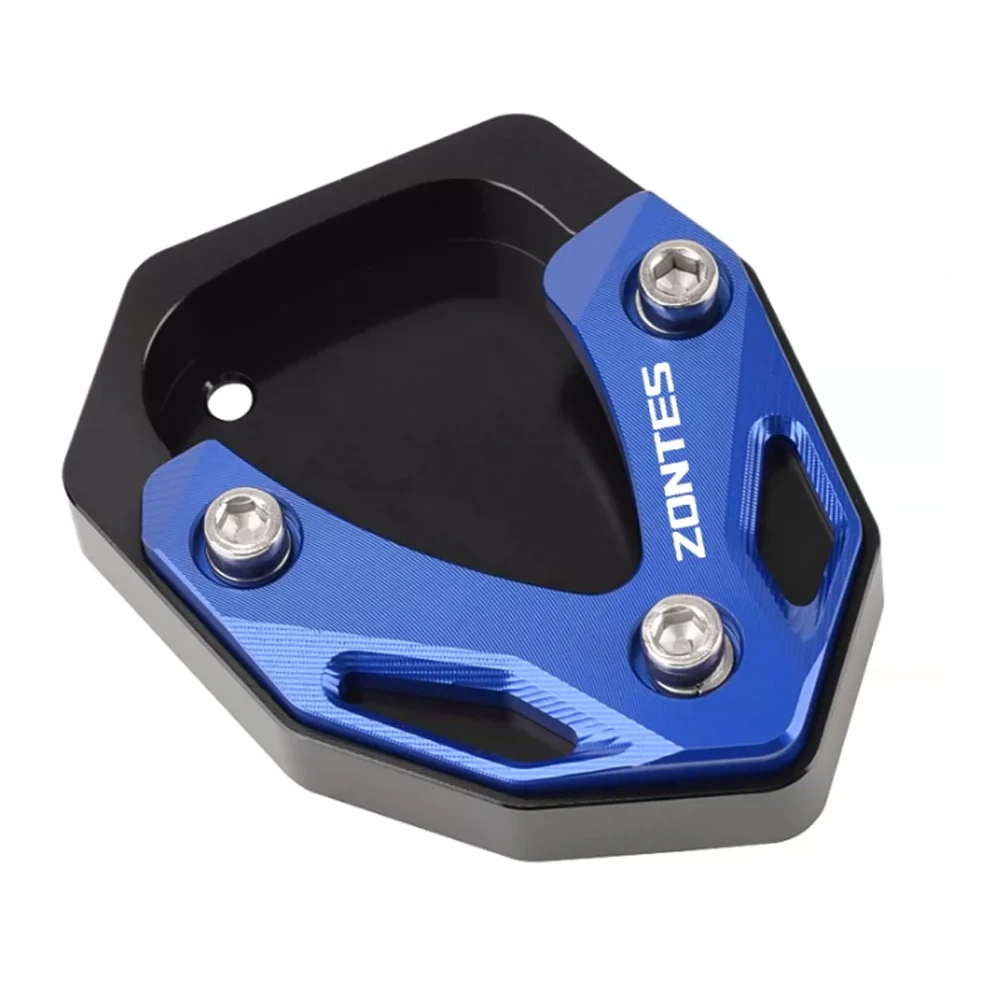 For ZONTES 125M 310M Motorcycle Kickstand Side Stand Extension Pad Widen Foot Side Support Plate Enlarger Extension Plate