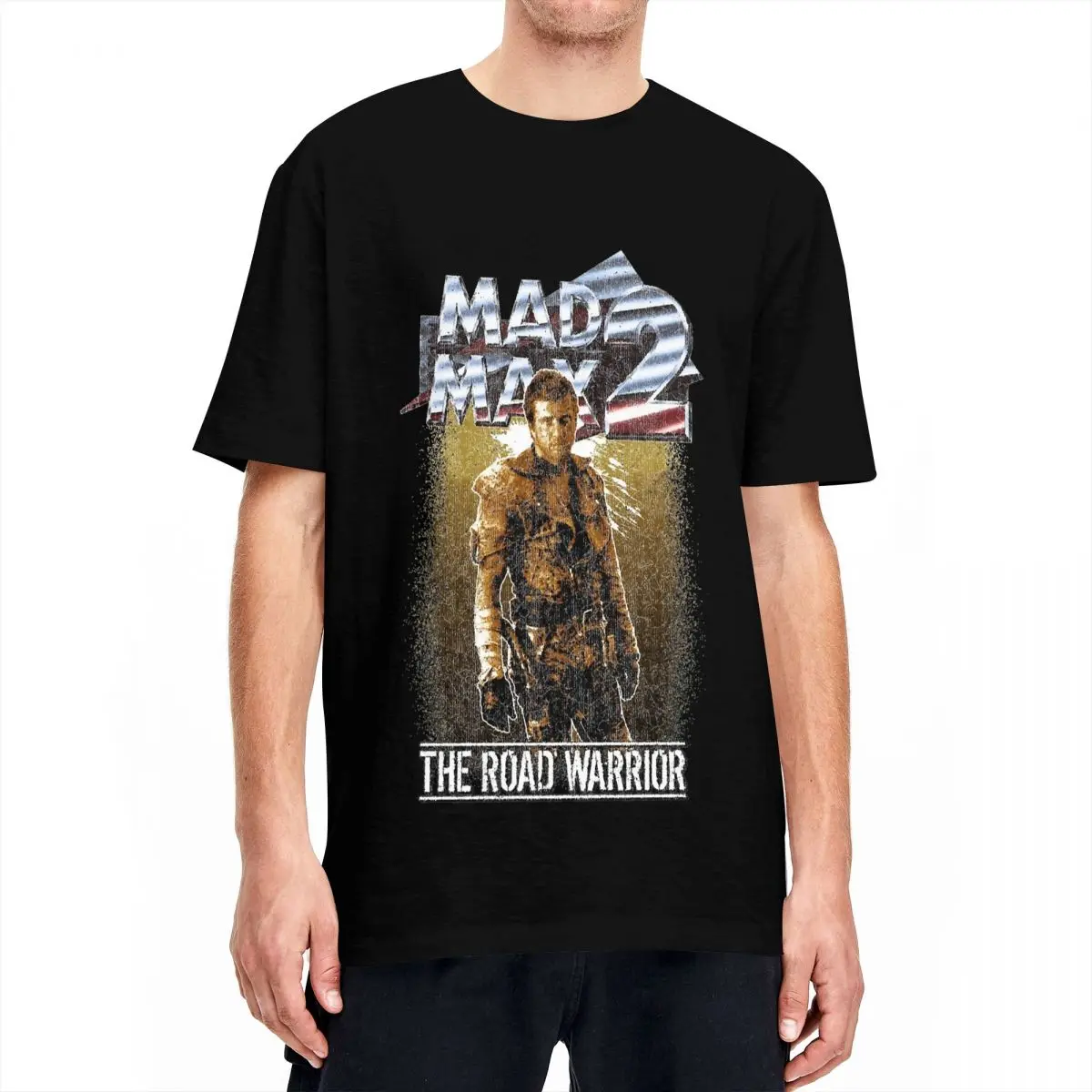 Hip Hop The Truth About Mad Max The Road Warrior T-Shirt Men Round Neck Short Sleeve Clothes Cotton Summer Clothes