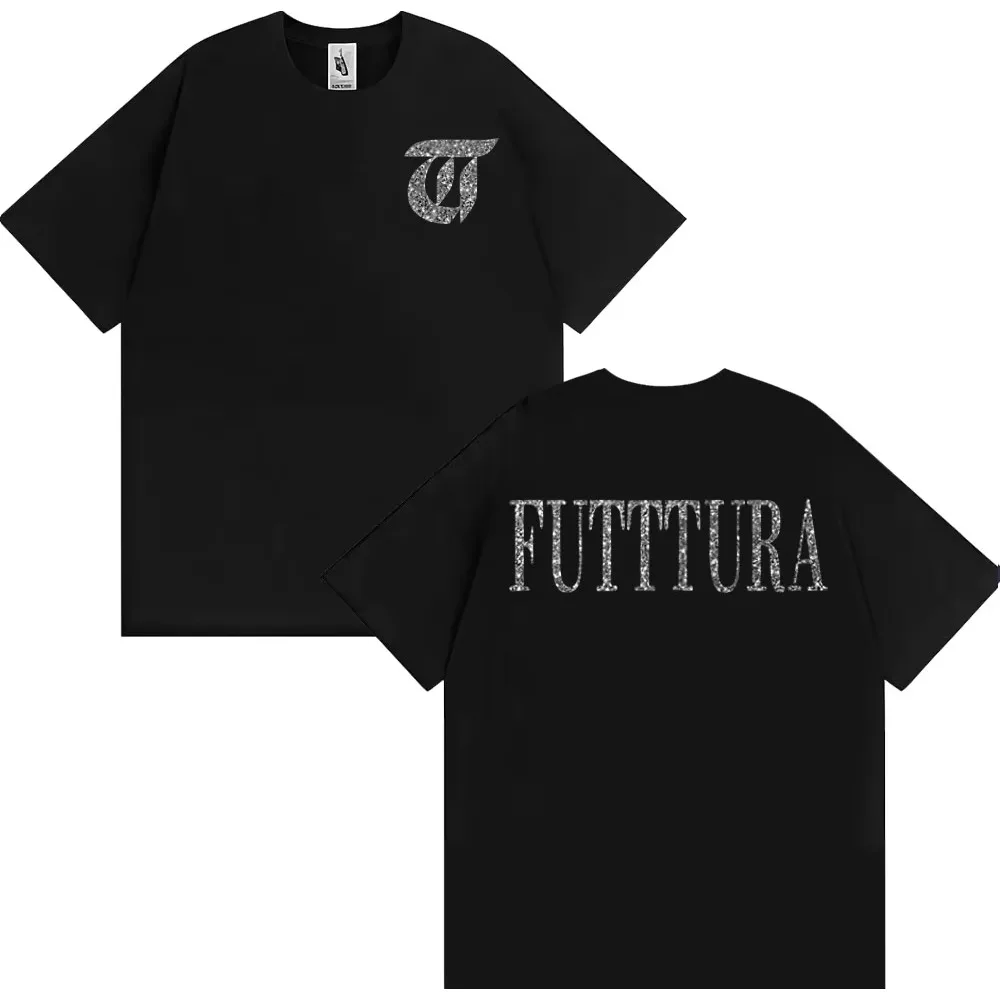 المغني تيني ستوسل فوديرا ألبوم شعار التي شيرت الرجال النساء الملابس Harajuku الجمالية تي شيرت عادية عالية الجودة دافئ تي شيرت