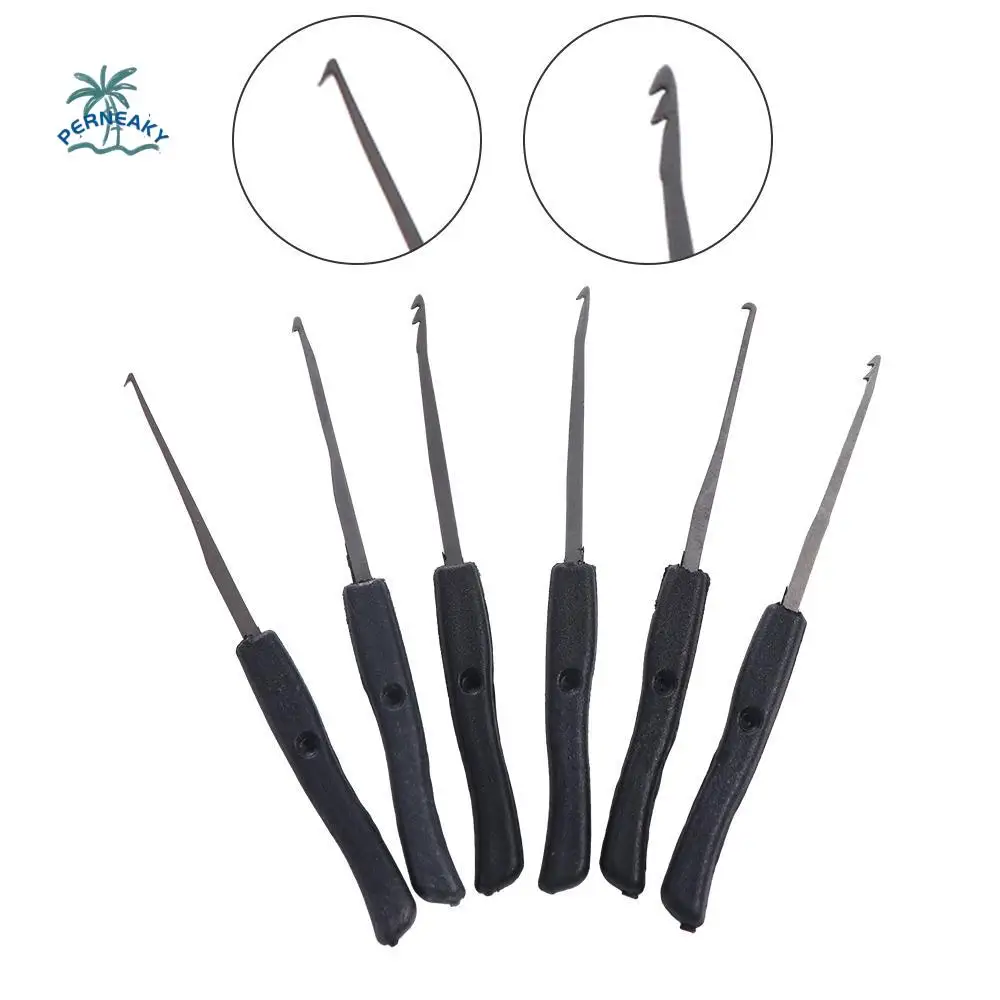 

Practical Professional Broken Key Remove Hook Visible DIY Lock Pick Set Locksmith Supplies Key Extractor Hand Tool