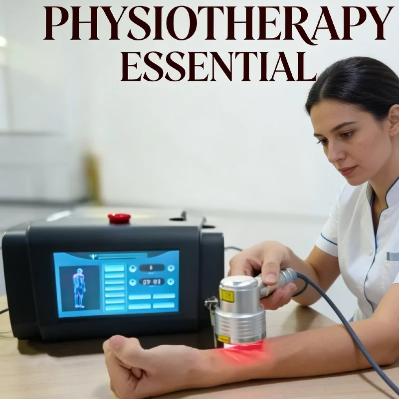 

Professional Grade 1055mW Class IV Laser, 650nm 808nm Dual Wavelength Handheld Rehabilitation Device Perfect Gift